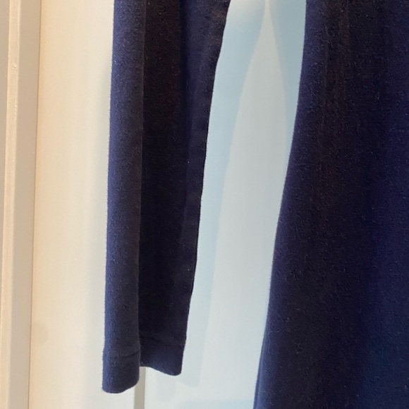 American Apparel long sleeve maxi dress Navy Blue - Picture 3 of 3